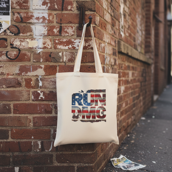 Natural tote - brick wall