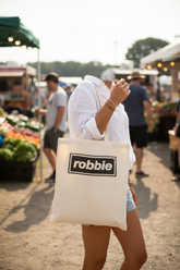 Natural tote – outdoor market