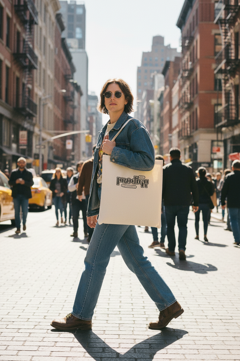 Natural tote – urban street