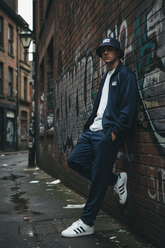 Navy - Graffiti Wall