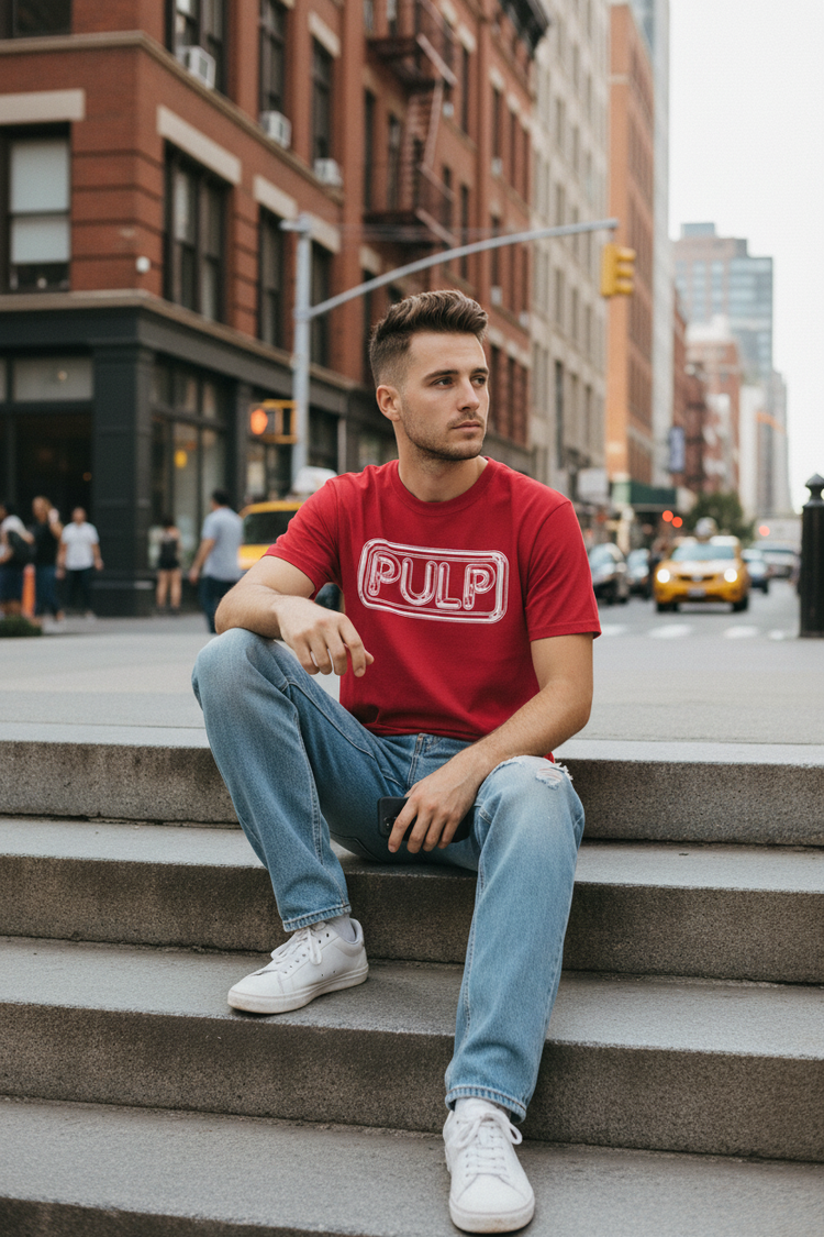 Navy PULP Tee - Urban Lifestyle