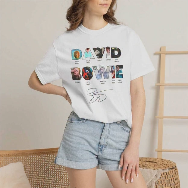 David Bowie Custom Design T-shirt