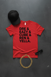 Red — Flat Lay