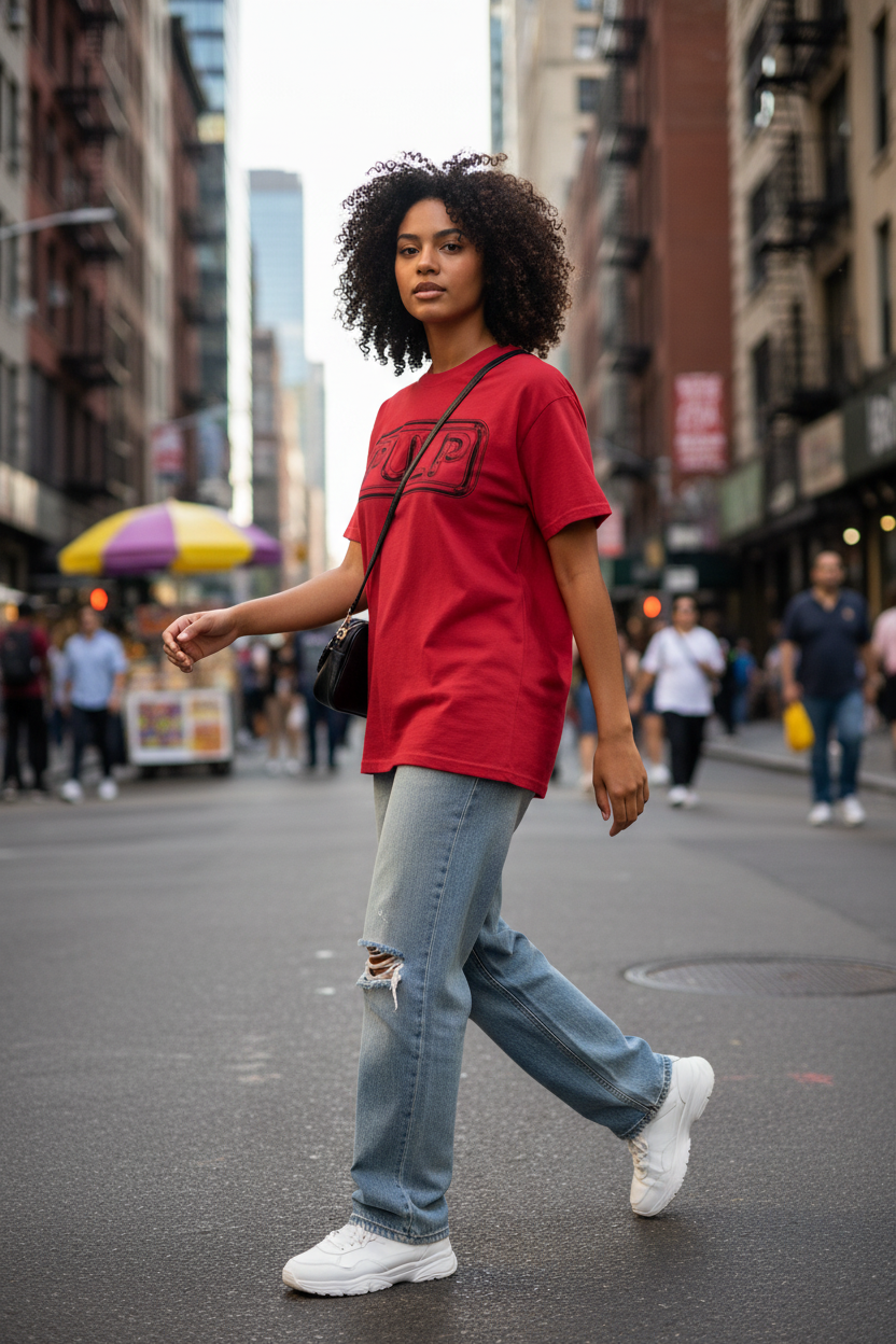Red PULP Tee - Urban Lifestyle