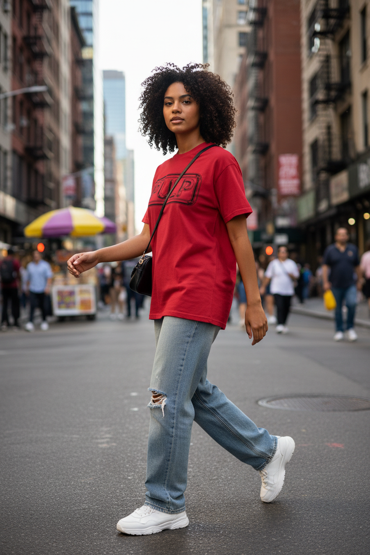 Red PULP Tee - Urban Lifestyle