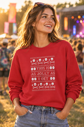 Red T-shirt, music festival mockup