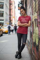 Red Tee Graffiti