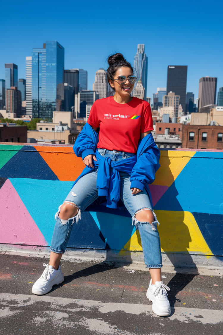 Red — Urban Rooftop