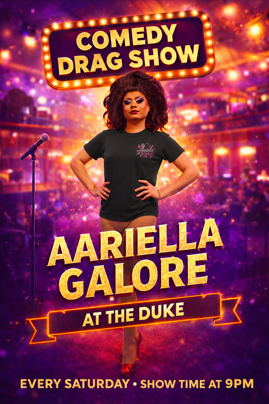 Aariella Galore Official Merchandise Custom T-shirt