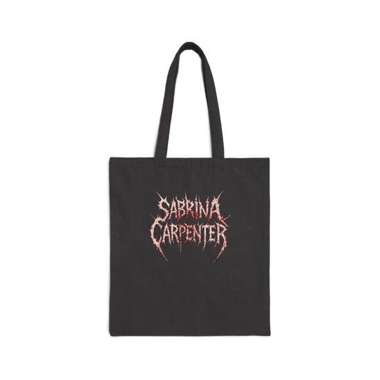 Sabrina Carpenter Gothic Style Tote Bag