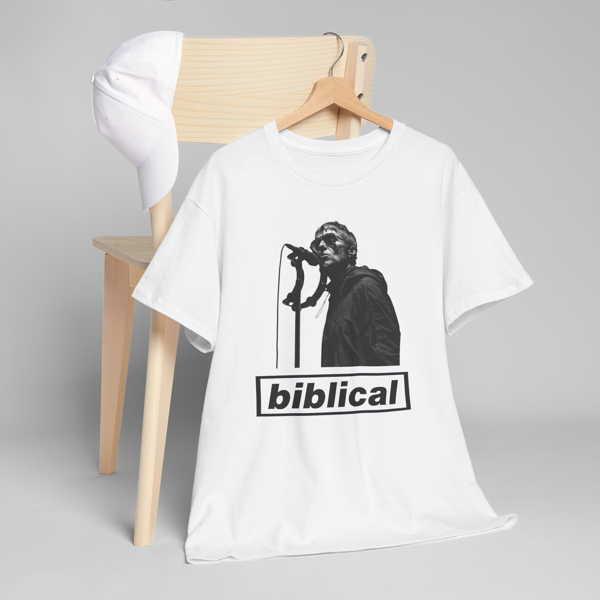 Liam Gallagher Biblical Custom Design T-Shirt