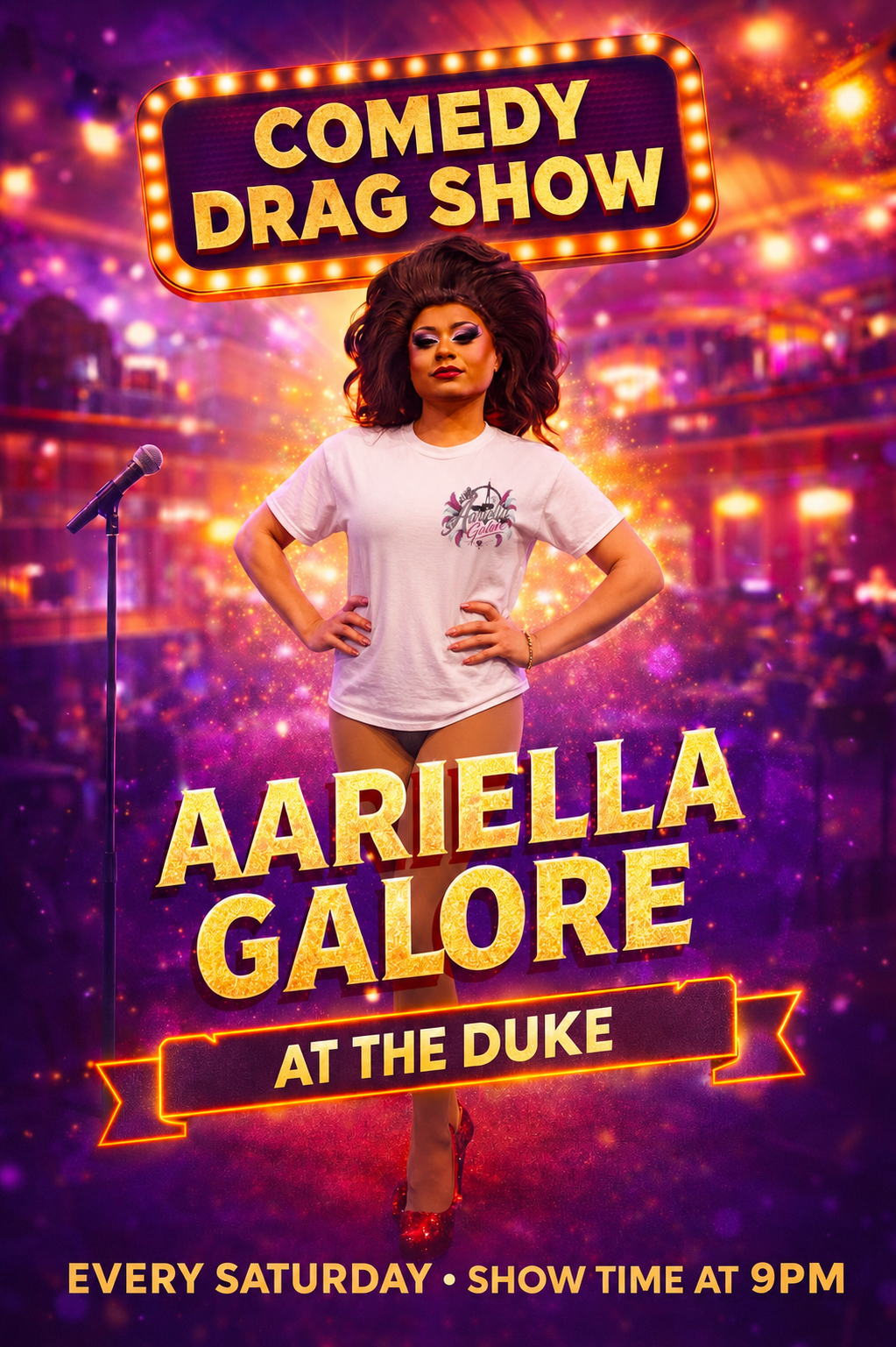 Aariella Galore Official Merchandise Custom T-shirt