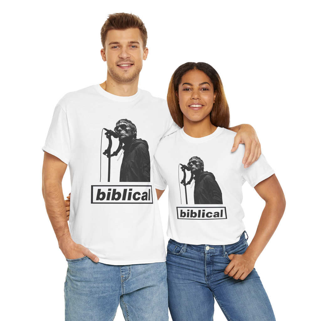 Liam Gallagher Biblical Custom Design T-Shirt