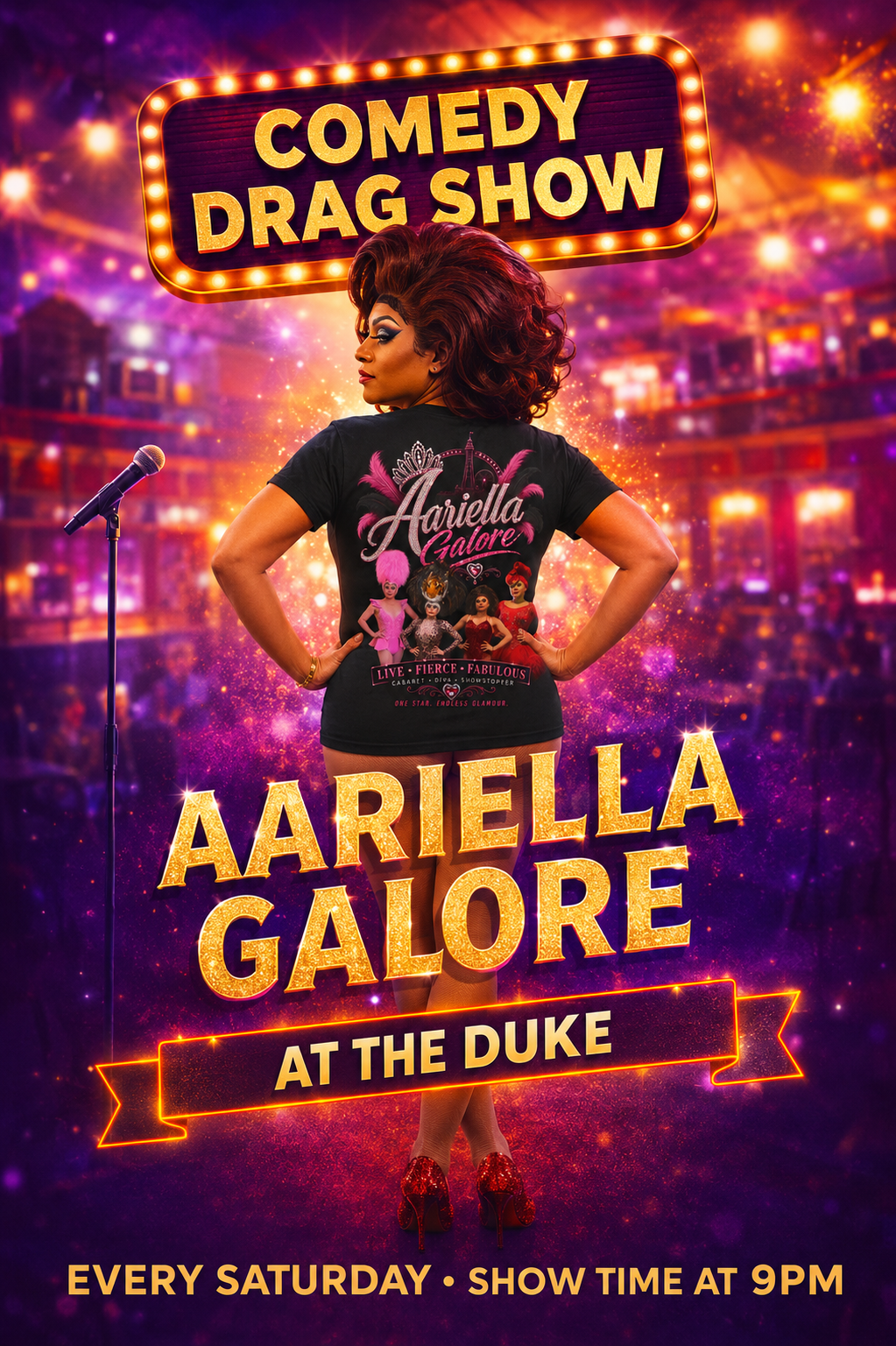 Aariella Galore Official Merchandise Custom T-shirt