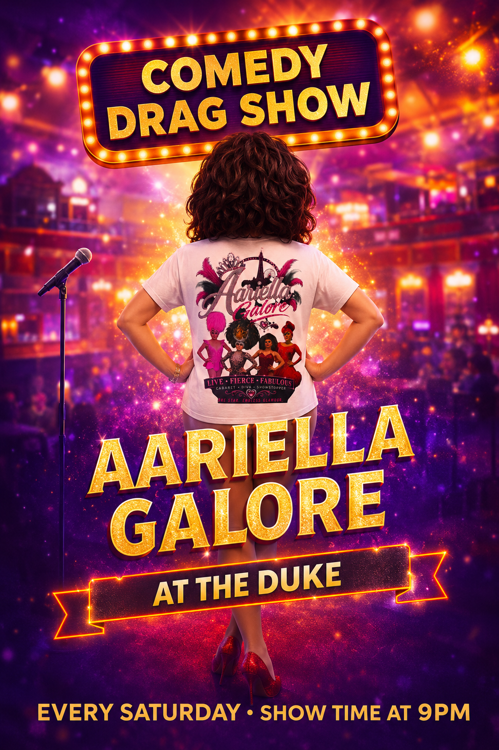 Aariella Galore Official Merchandise Custom T-shirt