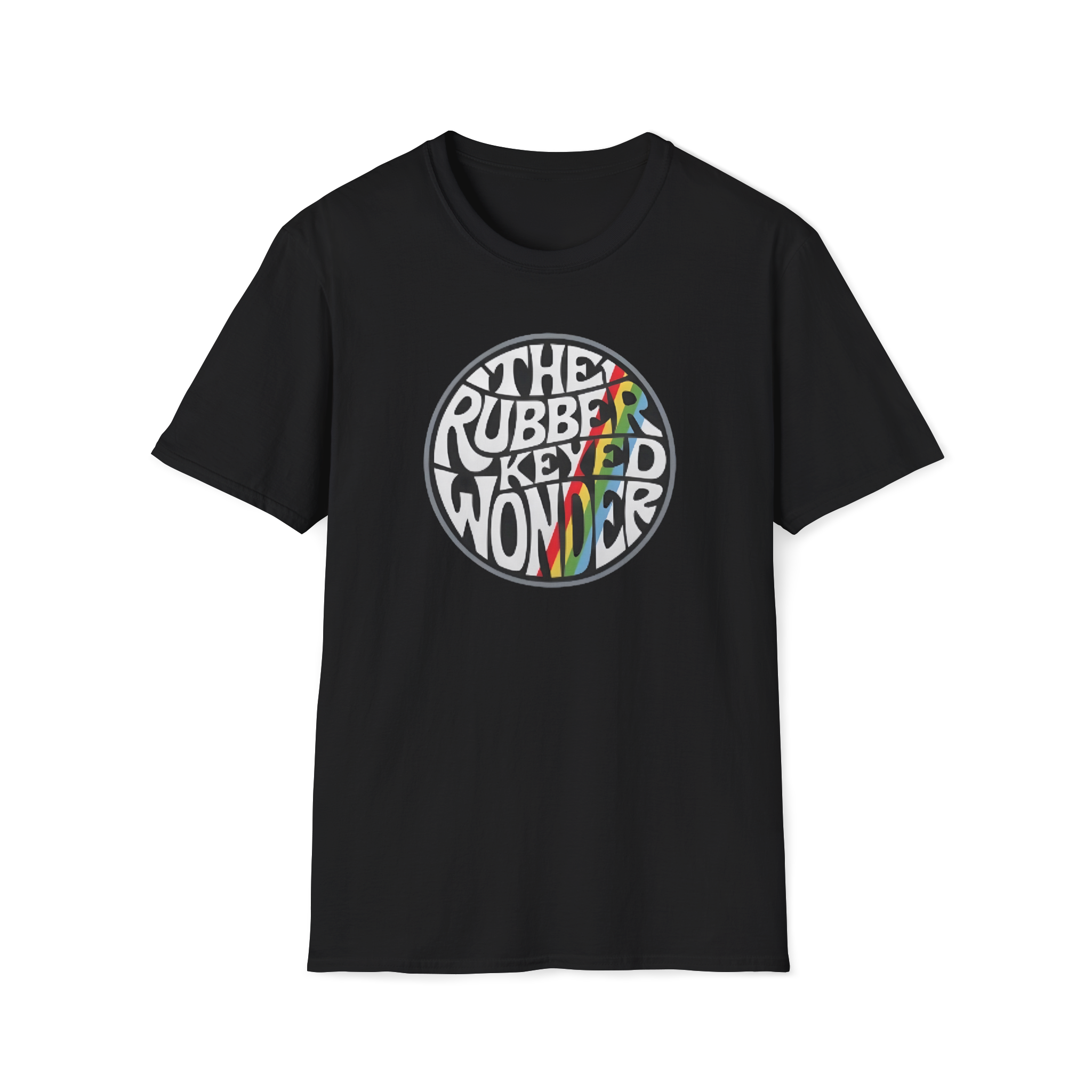 Sinclair ZX spectrum "Rubber Keyed Wonder" custom design t-shirt