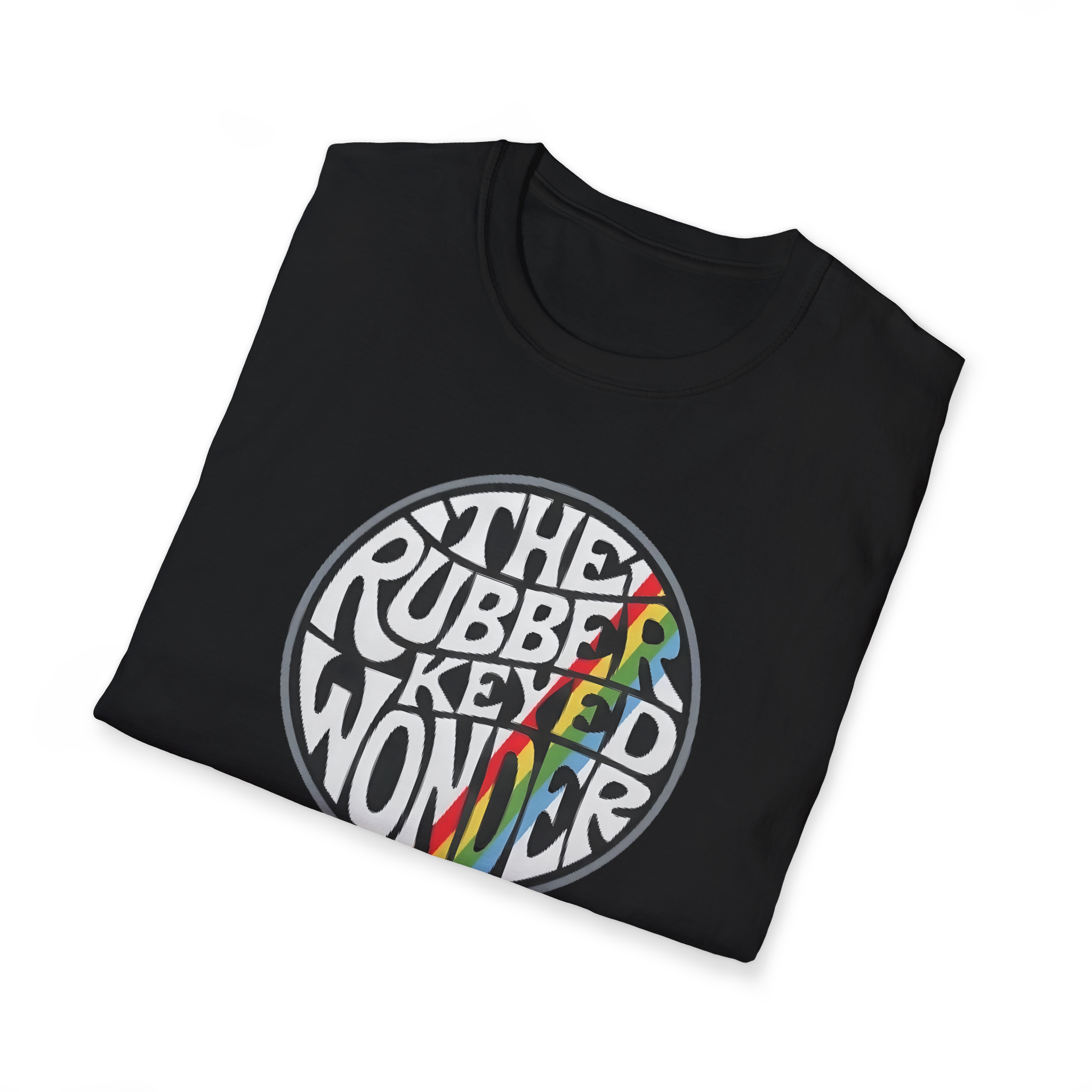 Sinclair ZX spectrum "Rubber Keyed Wonder" custom design t-shirt