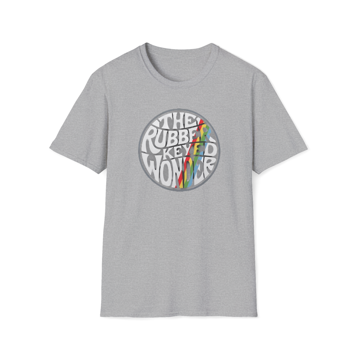 Sinclair ZX spectrum "Rubber Keyed Wonder" custom design t-shirt