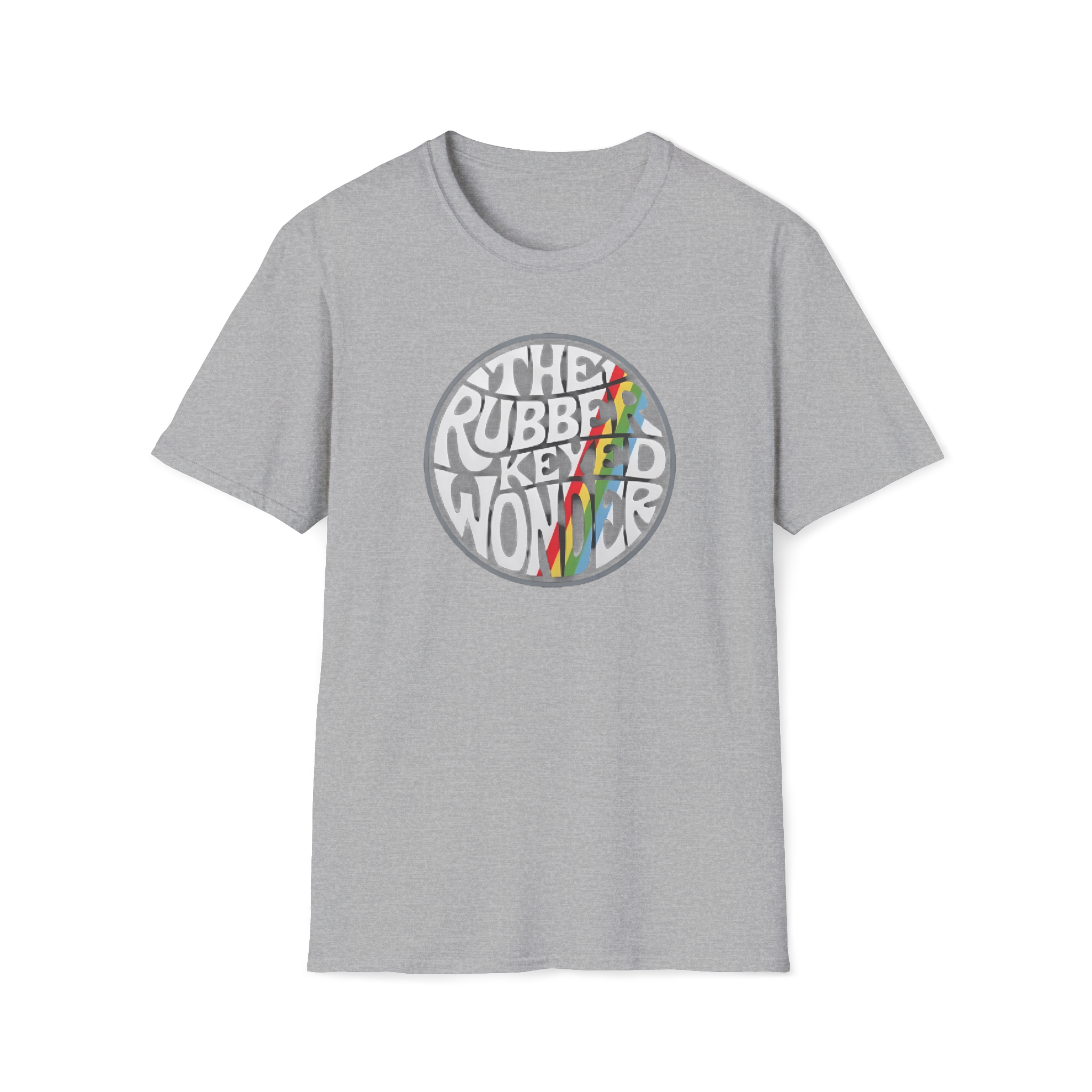 Sinclair ZX spectrum "Rubber Keyed Wonder" custom design t-shirt