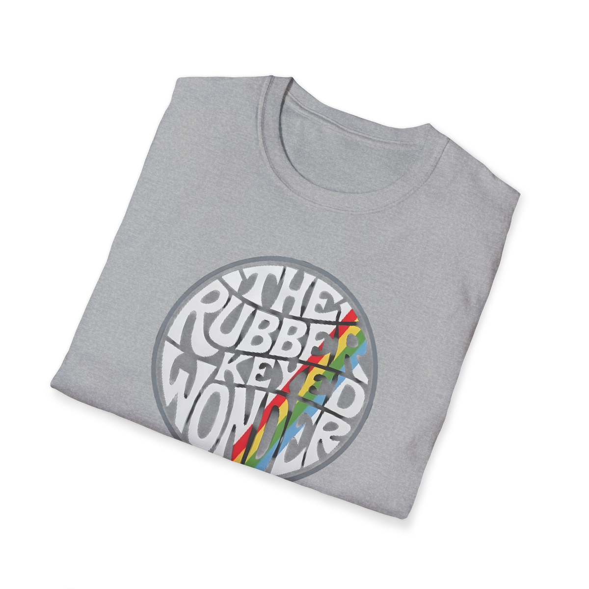 Sinclair ZX spectrum "Rubber Keyed Wonder" custom design t-shirt