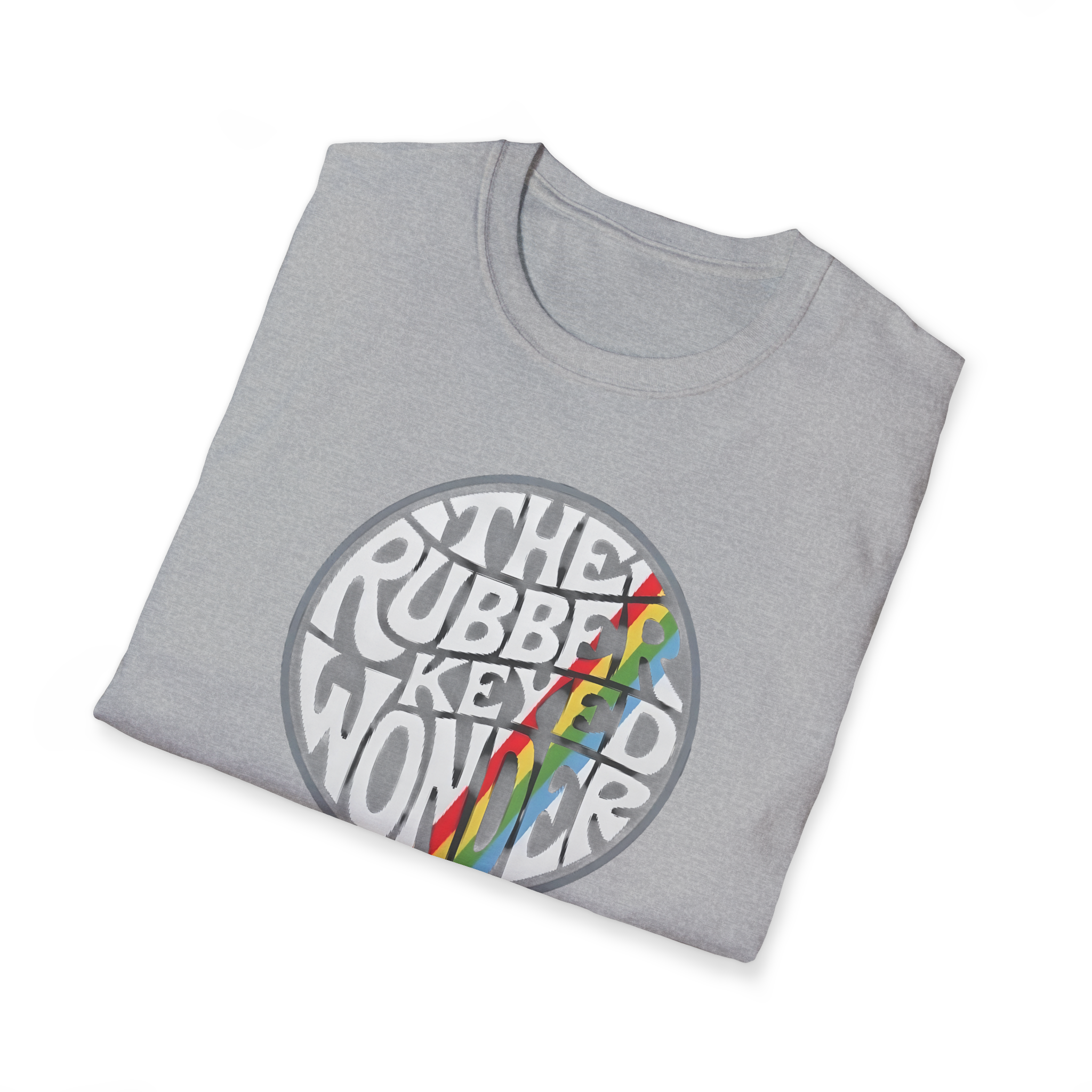 Sinclair ZX spectrum "Rubber Keyed Wonder" custom design t-shirt