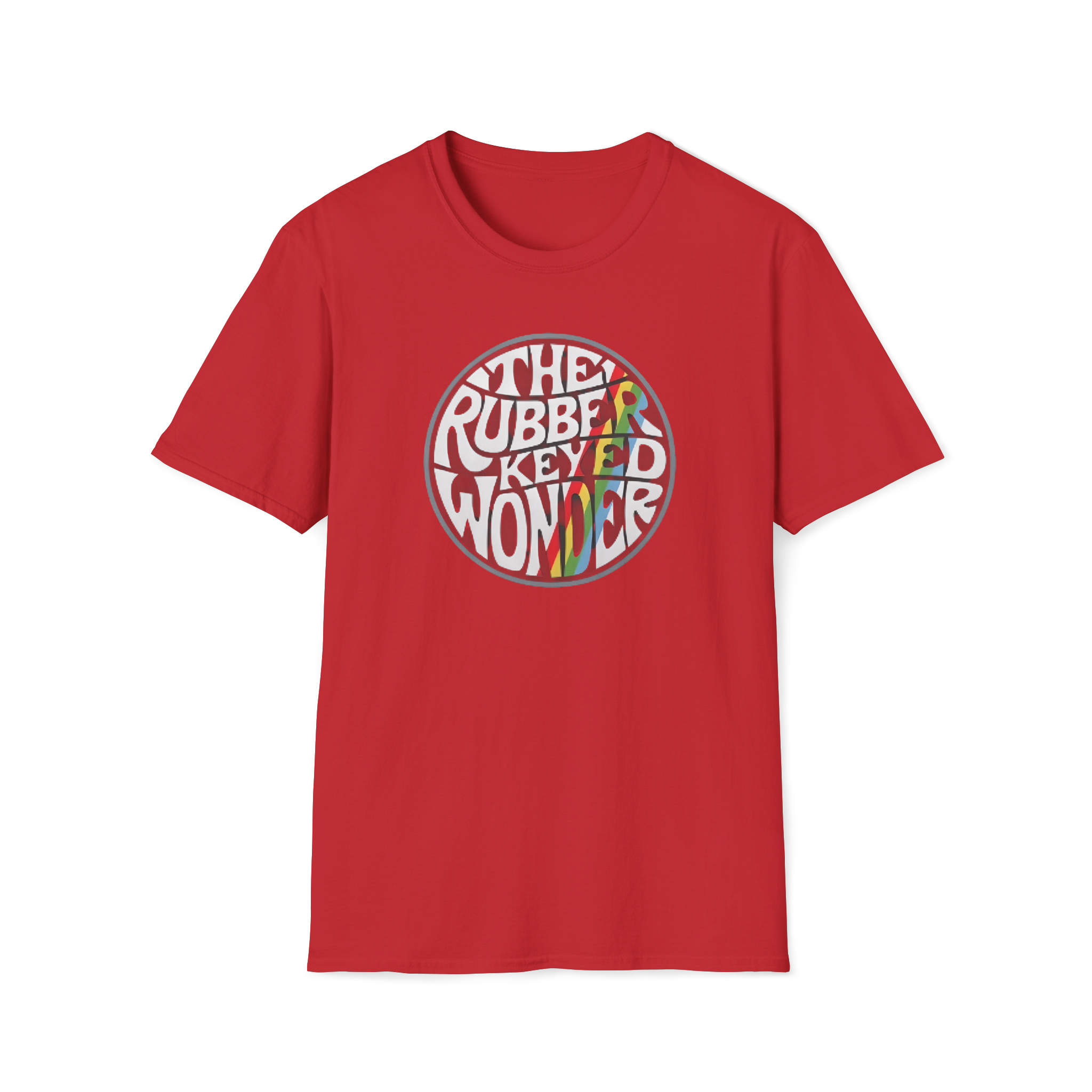 Sinclair ZX spectrum "Rubber Keyed Wonder" custom design t-shirt