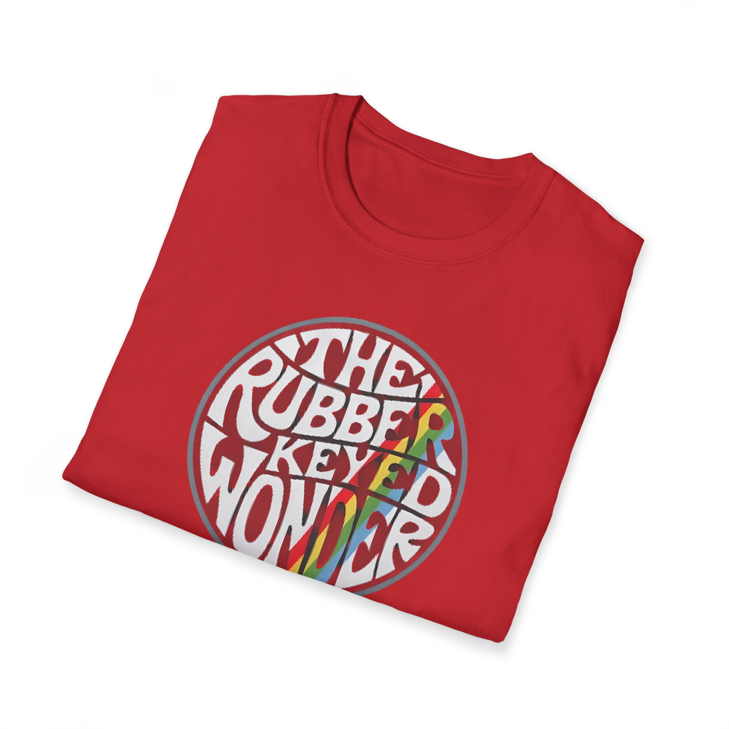 Sinclair ZX spectrum "Rubber Keyed Wonder" custom design t-shirt