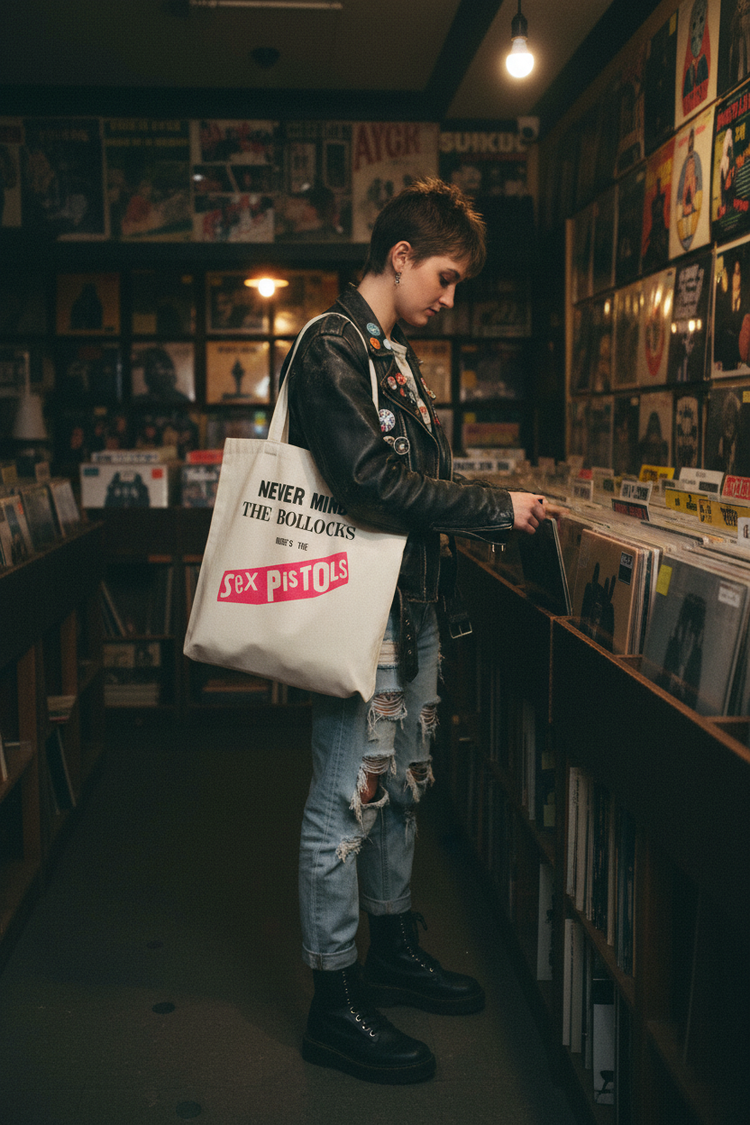 Sex Pistols tote - record shop