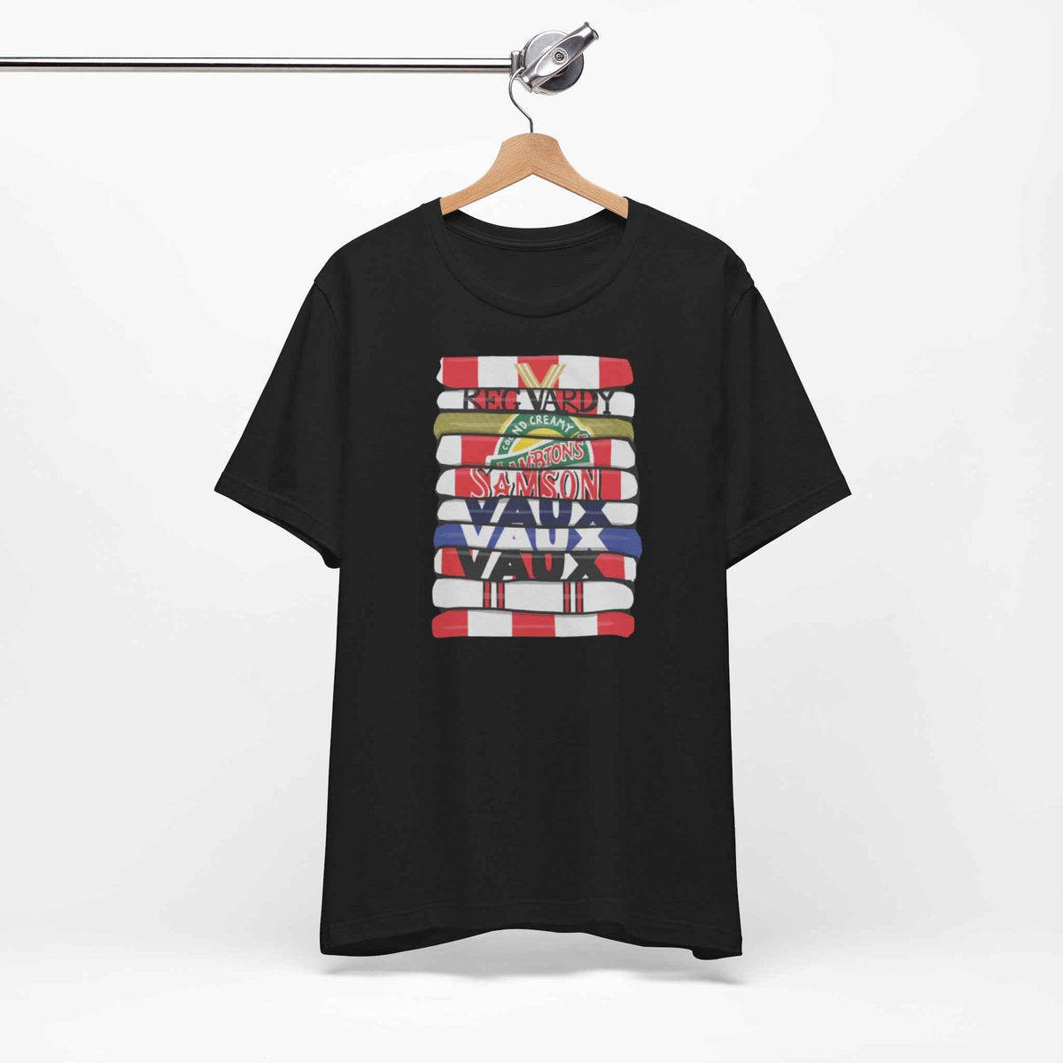 Sunderland AFC shirt stack custom design