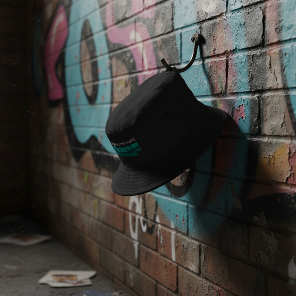 The Streets Hat Graffiti Wall