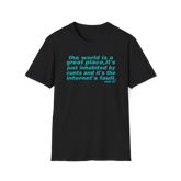 The world is a great place Noel Gallagher Quote custom design tshirt - Love2Print