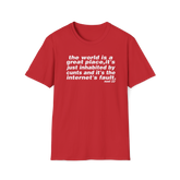The world is a great place Noel Gallagher Quote custom design tshirt - Love2Print