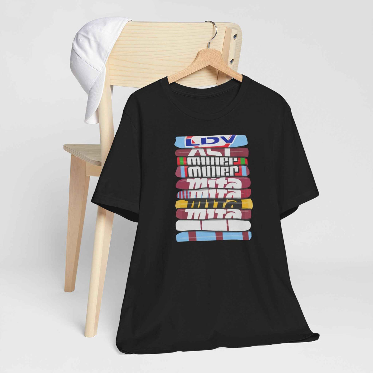 Aston Villa FC shirt stack custom design