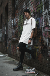White Lifestyle Graffiti