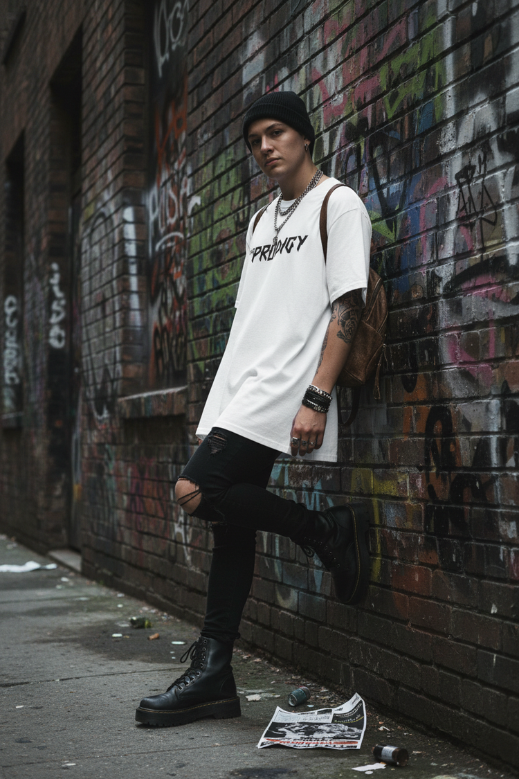 White Lifestyle Graffiti
