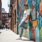White - Male Mural
