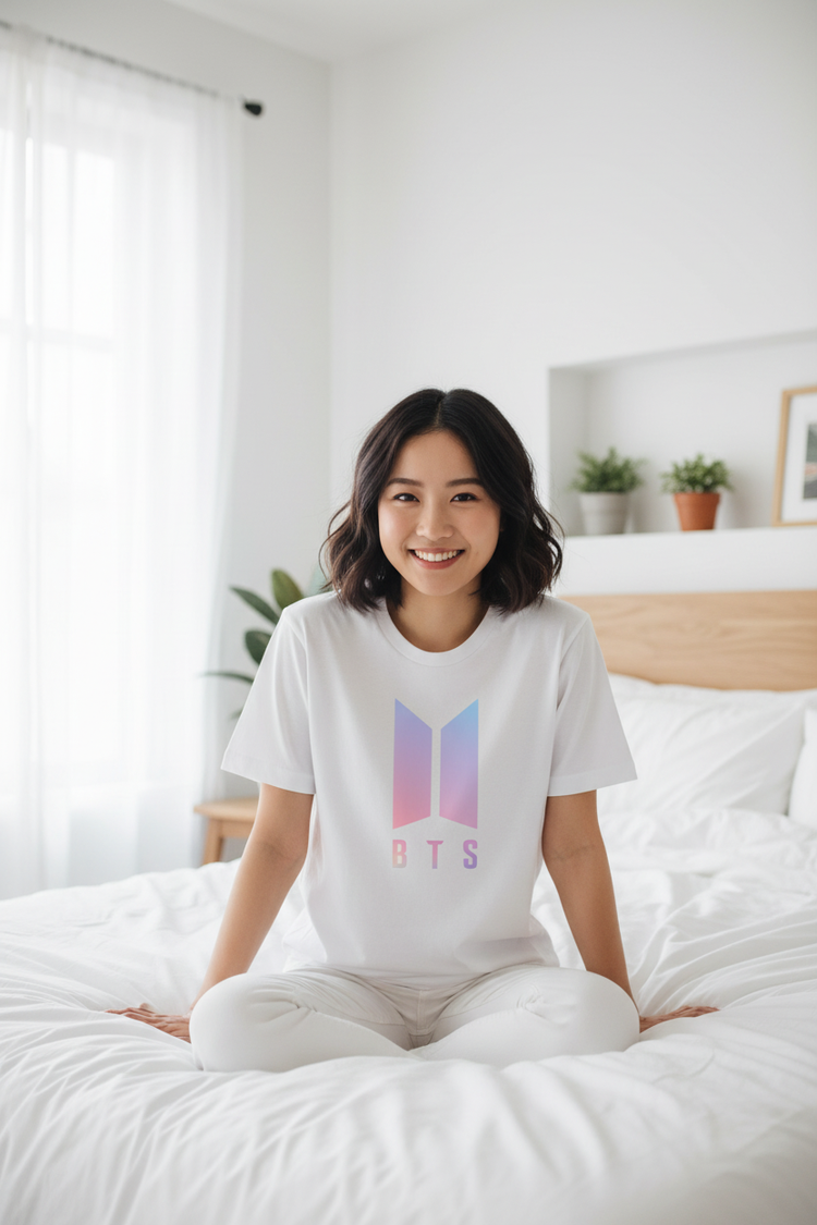 White Tee Bedroom