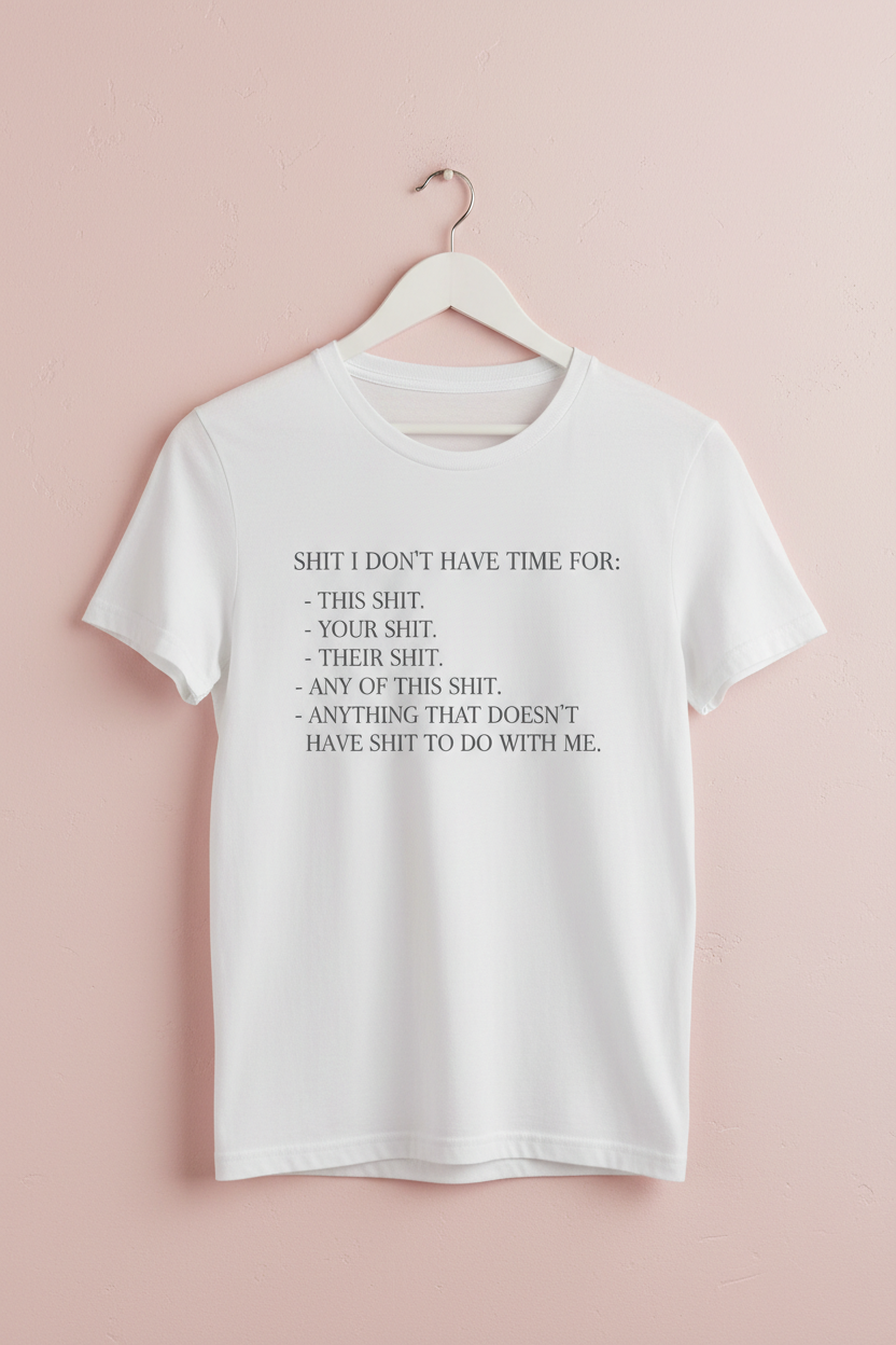White Tee Hanger