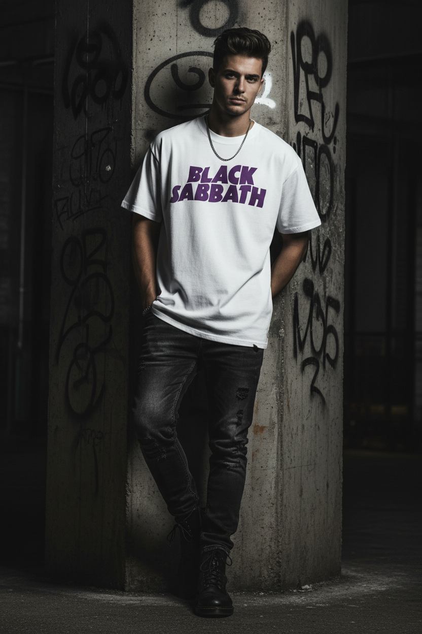 White Tee Mockup 1
