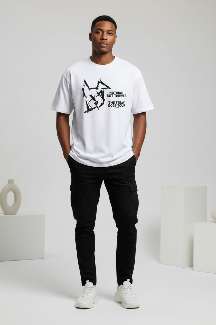 White Tee Mockup 1
