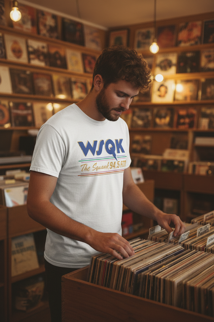 White tee – Record Store